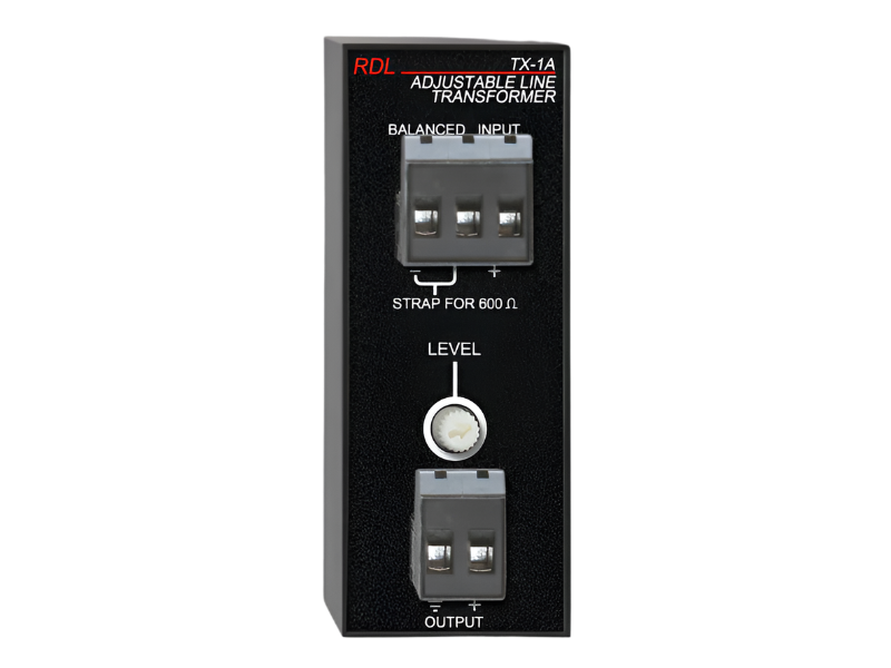 TX-1A Balanced to Unbalanced Transformer Adjustable