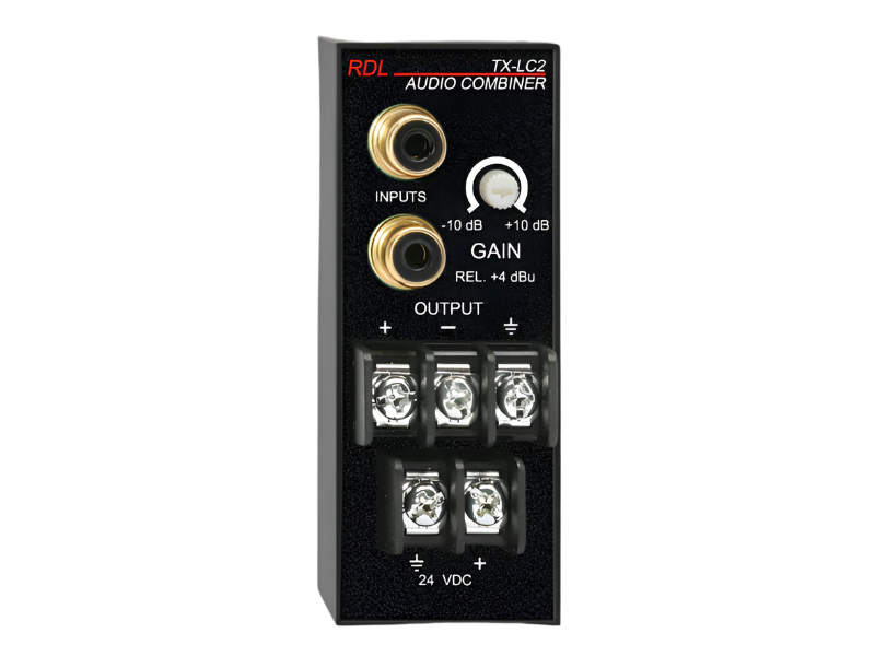 TX-LC2 Unbalanced to Balanced Line Combiner