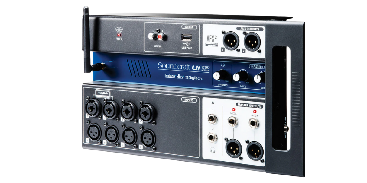 Ui12 12-Channel Digital Mixer with Wireless Control