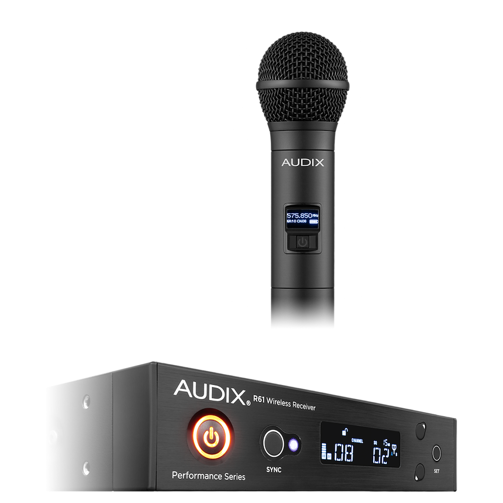 AP61OM5 Single-Channel True Diversity Receiver H60 OM5 Handheld Microphone Transmitter