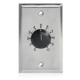 AT100 100 Watt Single Gang Stainless Steel 70.7V Commercial