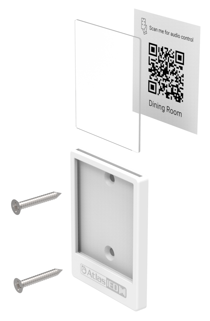 GEM5 Atmosphere™ Virtual Wall Controller QR Code Holder