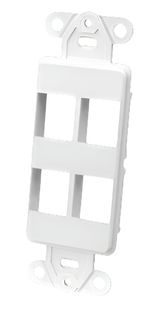 Decor Style Multi-Media Wall Plate Insert