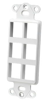 Decor Style Multi-Media Wall Plate Insert