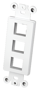 Decor Style Multi-Media Wall Plate Insert