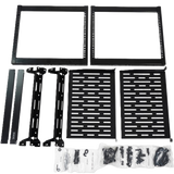 CFR1610-B1 10U AV Rack Stackable Open Frame Network Rack