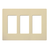 CW-3 Claro Wall Plate 3 Gang