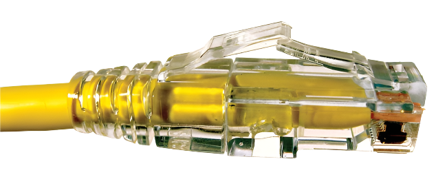 202036J EZ-RJ45 Cat6 Strain Relief 100/Jar