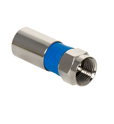 AC300810 Compression RG6U-Quad F Plug 10 Pack