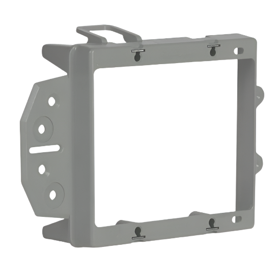 SLV2B 2 Gang Low Voltage Mounting Bracket with QuickConnect New Construction