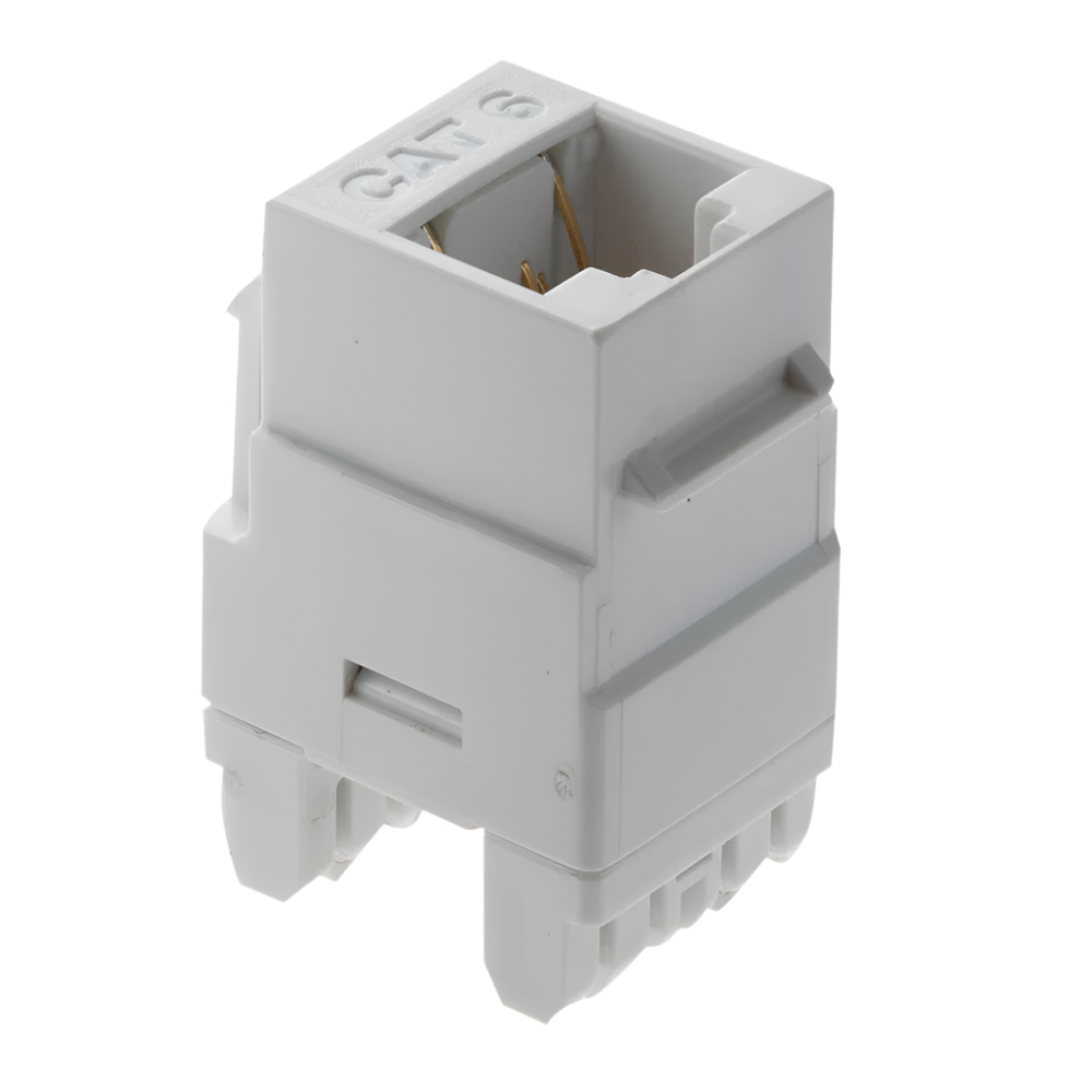 WP3460WH Cat6 RJ45 T568-A/B Keystone Connector