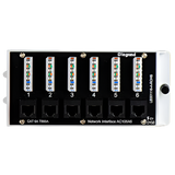 AC106A6 6 Port Cat6a Network Interface Module