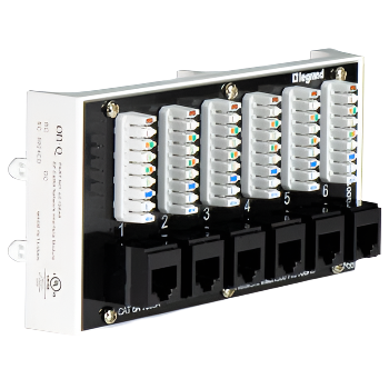 AC106A6 6 Port Cat6a Network Interface Module