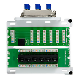 CO1156 Trio Combo Module - 6x8 With Cat5e Data