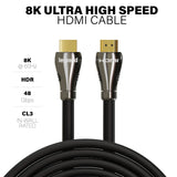 8K Ultra High Speed HDMI 2.1 Cable 1-2M