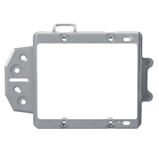 SLV2B 2 Gang Low Voltage Mounting Bracket with QuickConnect New Construction