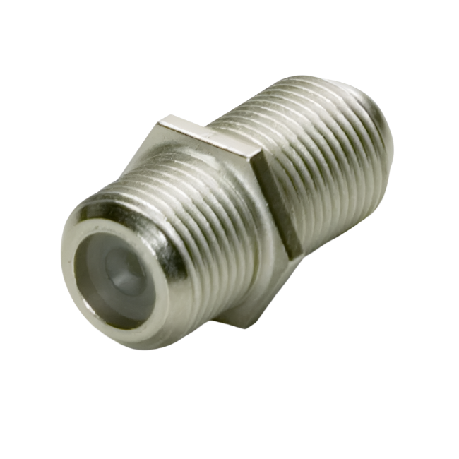 18301 F81 Coupler F Adapter Female to Female 25pc/Bag