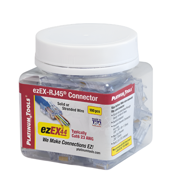 202044J ezEX44 Connector 100/Jar
