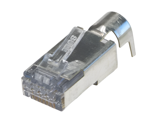 202051J ezEX44 Shielded RJ45 External Ground Connector 50/Jar