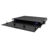 FPP-03-R1-03 1U Premium Rack Mount Fiber Patch Panel Enclosure Unloaded