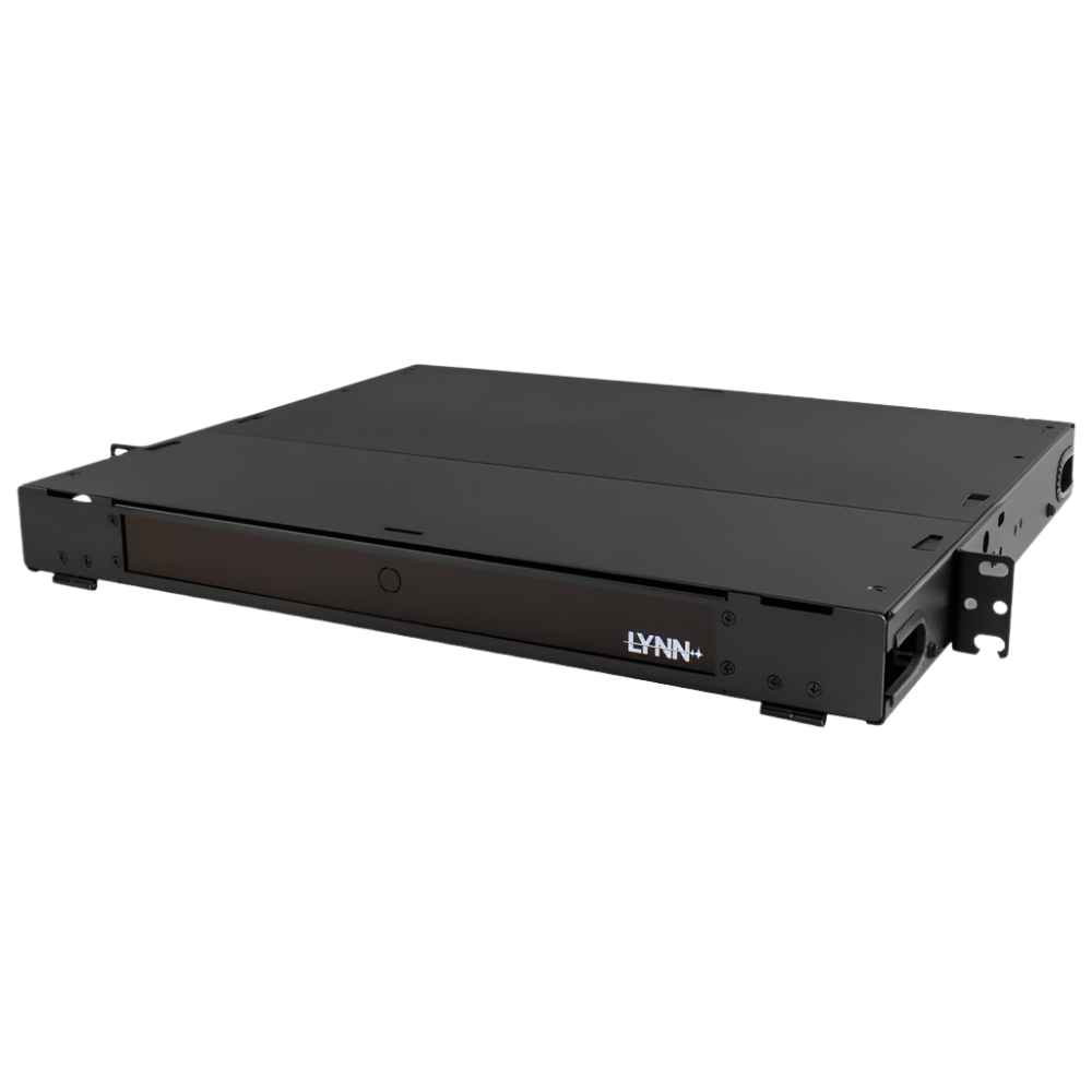 FPP-03-R1-03 1U Premium Rack Mount Fiber Patch Panel Enclosure Unloaded