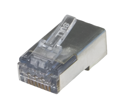 202049J ezEX38 Shielded RJ45 Internal Ground 50/Jar