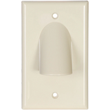 Custom Two-Piece Bulk Cable Wall Plates