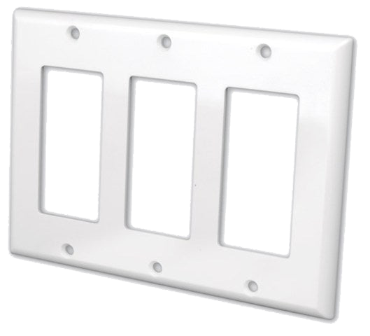820513 Decor Style Face Plate Triple