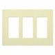 CW-3 Claro Wall Plate 3 Gang