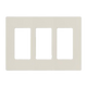 CW-3 Claro Wall Plate 3 Gang