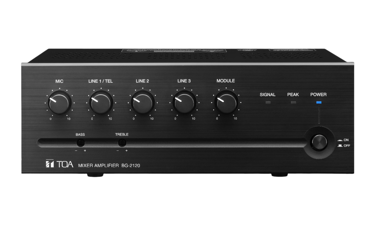 BG2060 Mixer Amplifier 5-Input 60W 4 Ohm/25V/70V