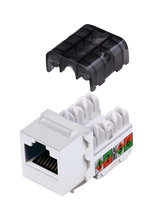 CAT6 90 Degree Keystone Inserts 8 Conductor
