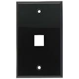 Multi-Media Keystone Wall Plate 1-Port