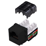 CAT6 90 Degree Keystone Inserts 8 Conductor
