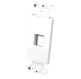 Decor Style Multi-Media Wall Plate Insert