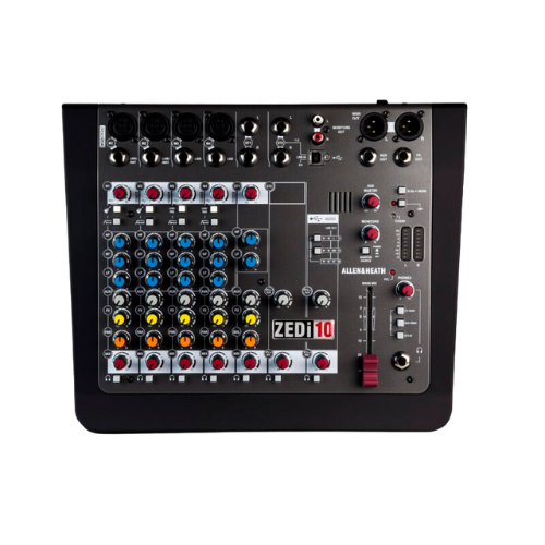 AH-ZEDI10 Hybrid Compact 10-Channel Mixer with USB Interface