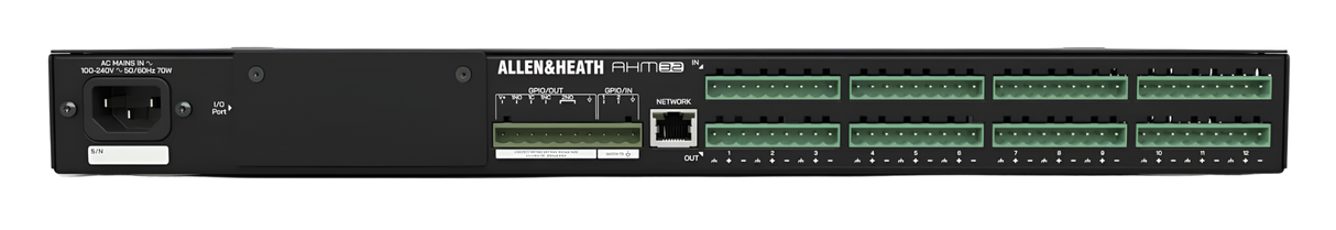 AH-AHM-32 32x32 Audio Matrix Processor