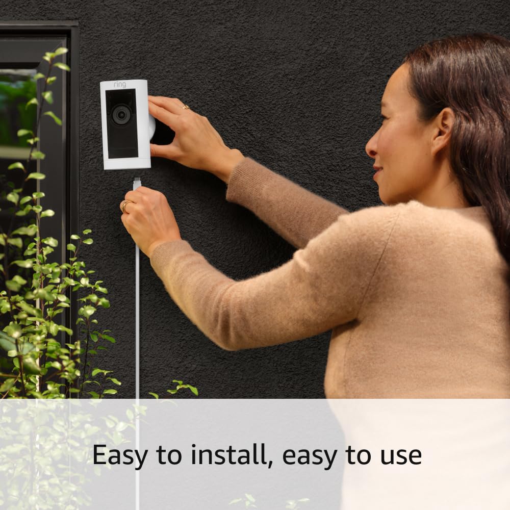 Stick Up Cam Pro 1080p HD with HDR Radar Motion Detection Plug In