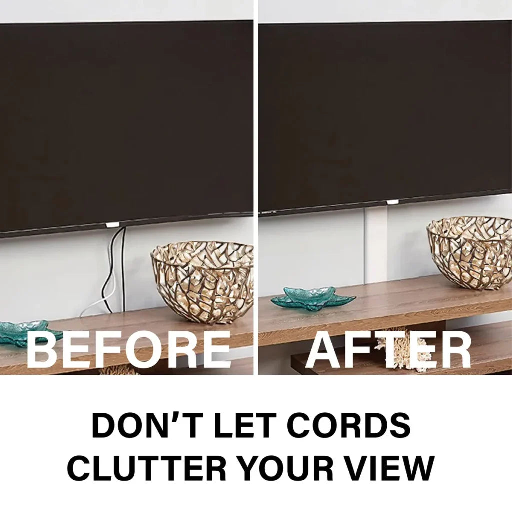 CCSTVK 2 Piece 48" x 3.5" PVC White Flat Screen Kit