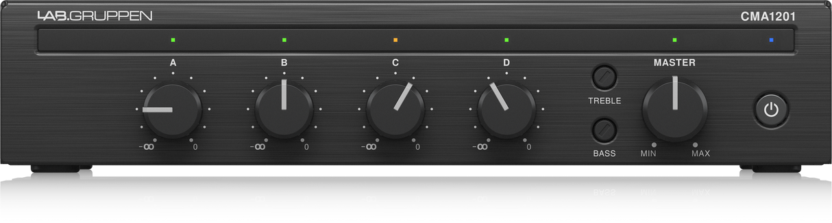 CMA1201 120W Commercial Mixer Amplifier with 4 Inputs