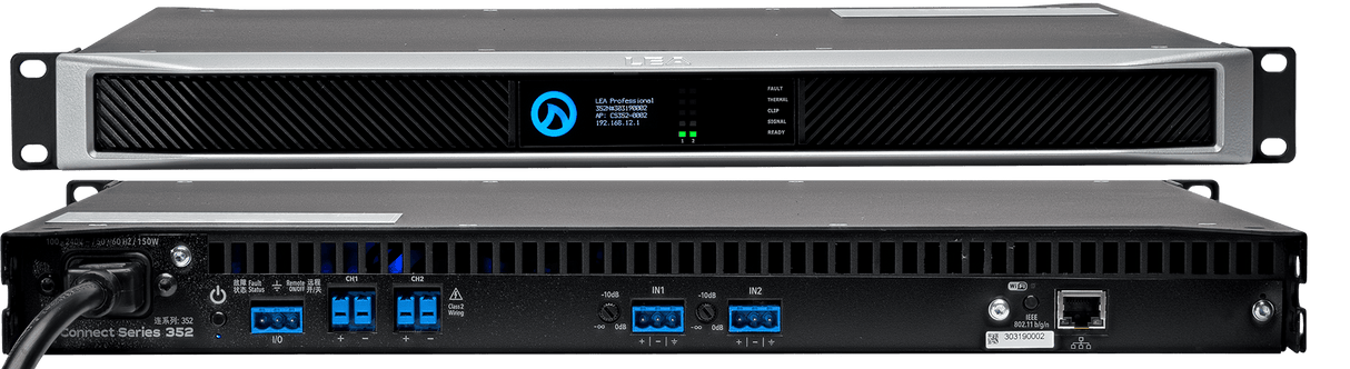 CONNECT 352 Amplifier 2 Channel 350W