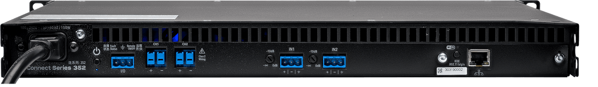 CONNECT 352 Amplifier 2 Channel 350W