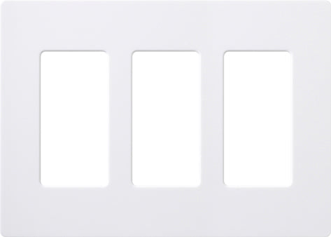 CW-3 Claro Wall Plate 3 Gang