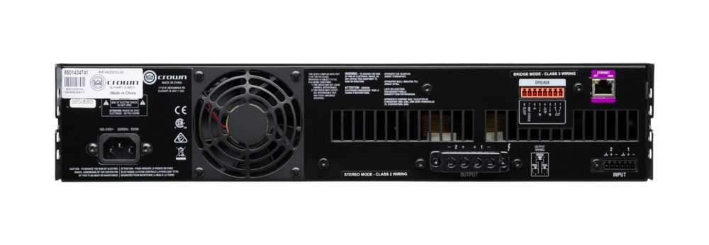 CDi2x1200 Amplifier 2-channel 1200W Per Output Channel Analog Input
