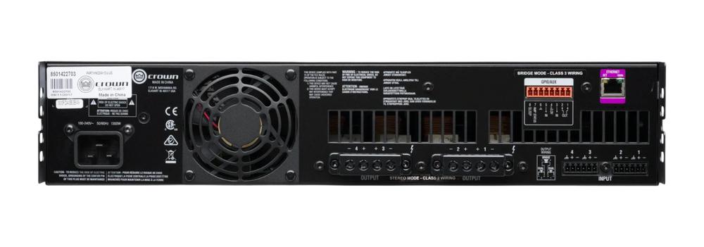 CDi4x1200 4 Channel 1200 Watt Amplifier