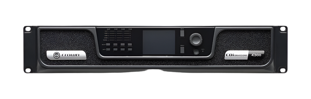 CDi4x300 4 Channel 300W per @ 4Ω 70V Power Amplifier