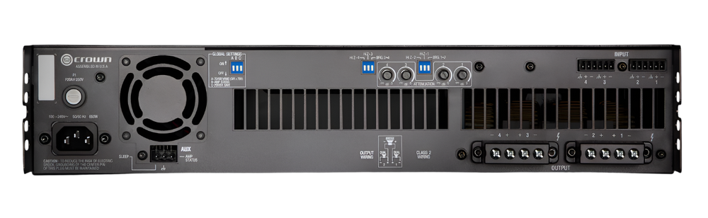DCi4x600 4 Channel 600W @ 4Ω 70V Power Amplifier