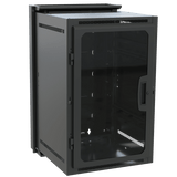 DWR1826PD 18RU & 26" Deep Pivoting Wall Rack with Plexi Door