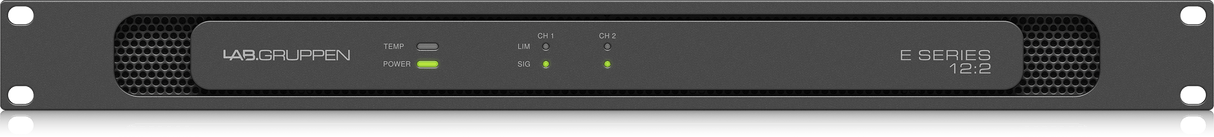 E12:2 1200W Amplifier with 2 Flexible Output-Channels