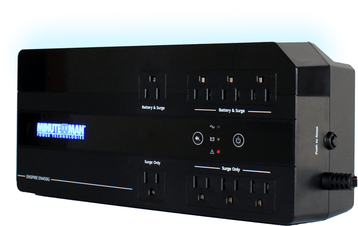 EN450G UPS450VA USB 4-Bat/4-Surge Outlets